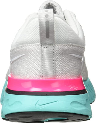 Tênis de corrida Nike React Infinity Run FK 2 masculino platina/branco