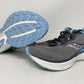 Tênis de corrida feminino Saucony Triumph 19, liga metálica/pó
