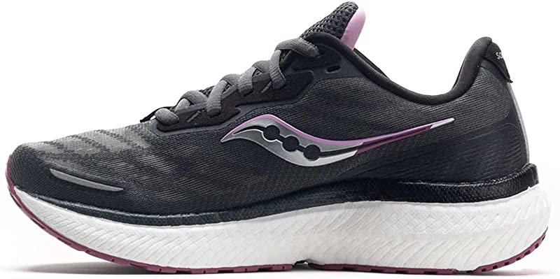 Tênis de corrida feminino Saucony Triumph 19 Shadow/Quartz