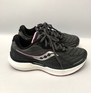 Tênis de corrida feminino Saucony Triumph 19 Shadow/Quartz