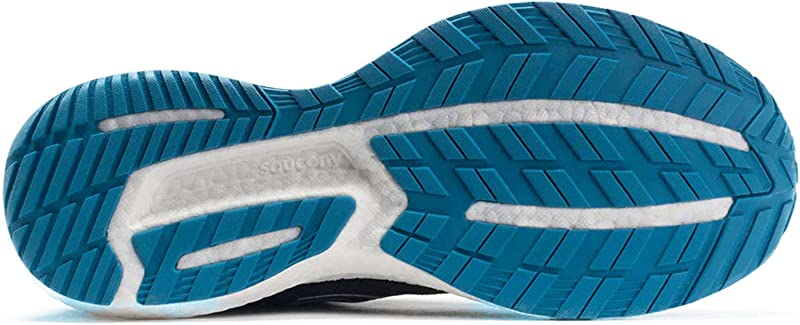 Tênis de corrida Saucony Triumph 19 masculino, Shadow/Topaz, tamanho 10 D(M) EUA