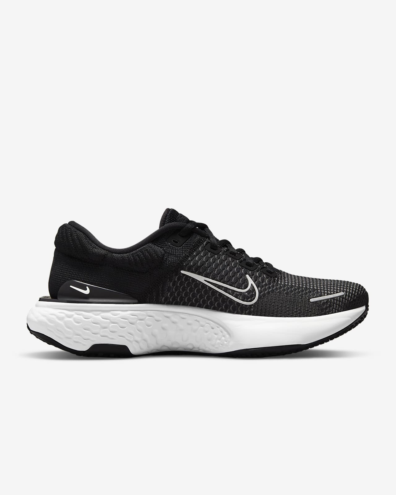 Tênis de corrida Nike ZoomX Invincible Run FK masculino, preto