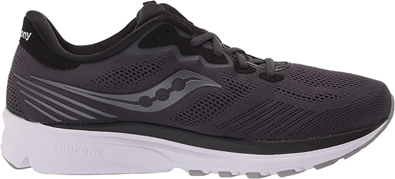 Tênis de corrida Saucony Ride 14 feminino preto/carvão