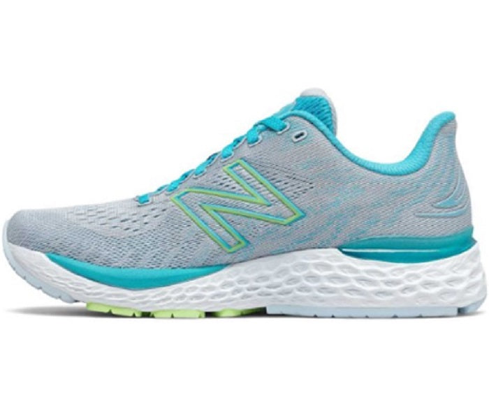 Tênis de corrida New Balance 880 v11 feminino, cinza/azul, tamanho 6 B(M) EUA