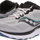 Tênis de corrida Saucony Ride 14 masculino, cor neblina/preto/tempestade