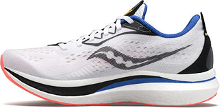 Tênis de corrida Saucony Endorphin Speed ​​2 masculino, branco/preto/Vizi