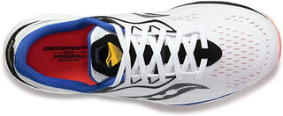 Tênis de corrida Saucony Endorphin Speed ​​2 masculino, branco/preto/Vizi