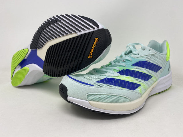 Tênis de corrida feminino Adidas Adizero Adios 6, verde, tamanho 8,5 B(M) EUA