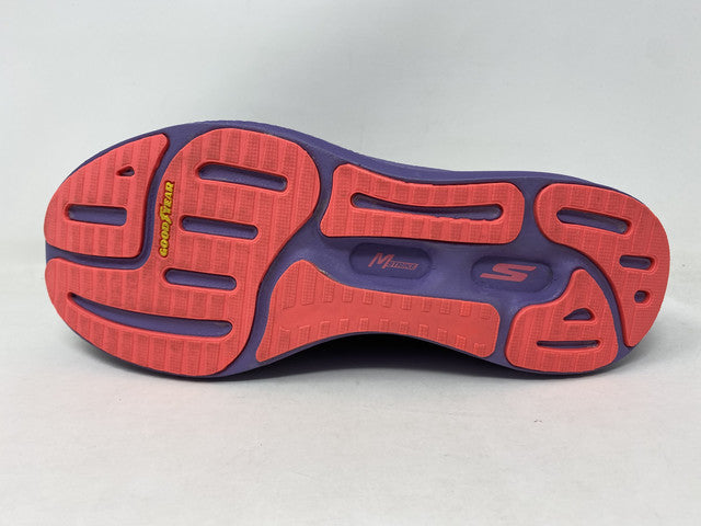 Tênis de corrida feminino Skechers Go Run Razor 3+ azul-marinho/roxo tamanho 7,5 B(M) EUA