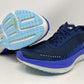 Tênis de corrida feminino Skechers Go Run Razor Excess preto/azul