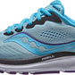 Tênis de corrida Saucony Ride 14 feminino, azul pó/concord, tamanho 5,5 B(M) EUA