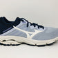 Tênis de corrida Mizuno Wave Inspire 16 feminino, branco, gelo ártico/neve, azul, tamanho 7 B(M) EUA