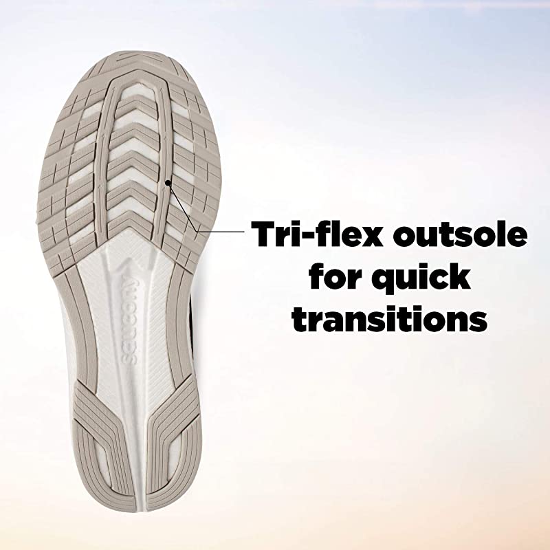 Tênis de corrida Saucony Freedom 4 masculino, novo, natural