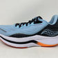 Tênis de corrida Saucony Endorphin Shift 2 feminino, azul-pó/escarlate, tamanho 10 B(M) EUA