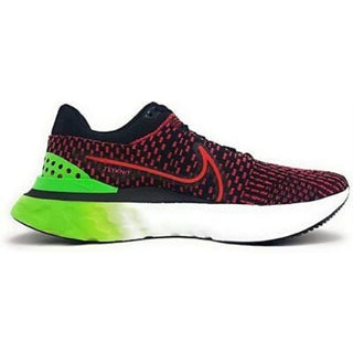 Tênis de corrida Nike React Infinity Run Flyknit 3 masculino vermelho/preto