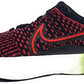 Tênis de corrida Nike React Infinity Run Flyknit 3 masculino vermelho/preto