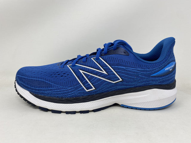 Tênis de corrida masculino New Balance X 860 V12 azul/hélio tamanho 11 D(M) EUA