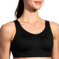 Brooks Women's Dare Scoopback Run Bra, Black Size 38C/D