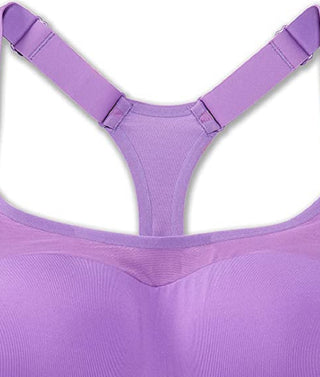 Sutiã feminino Brooks Dare Racerback Run, roxo