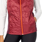 Colete Brooks Shield Hybrid Feminino Merlot/Sangria Vermelho Tamanho (M)