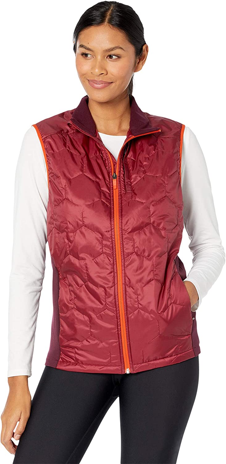 Colete Brooks Shield Hybrid Feminino Merlot/Sangria Vermelho Tamanho (M)