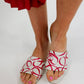 Alepel - Women's Ribbon Slide Sandal