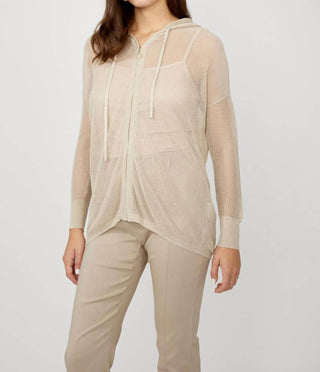 Frank Lyman - Jaqueta casual com capuz e zíper