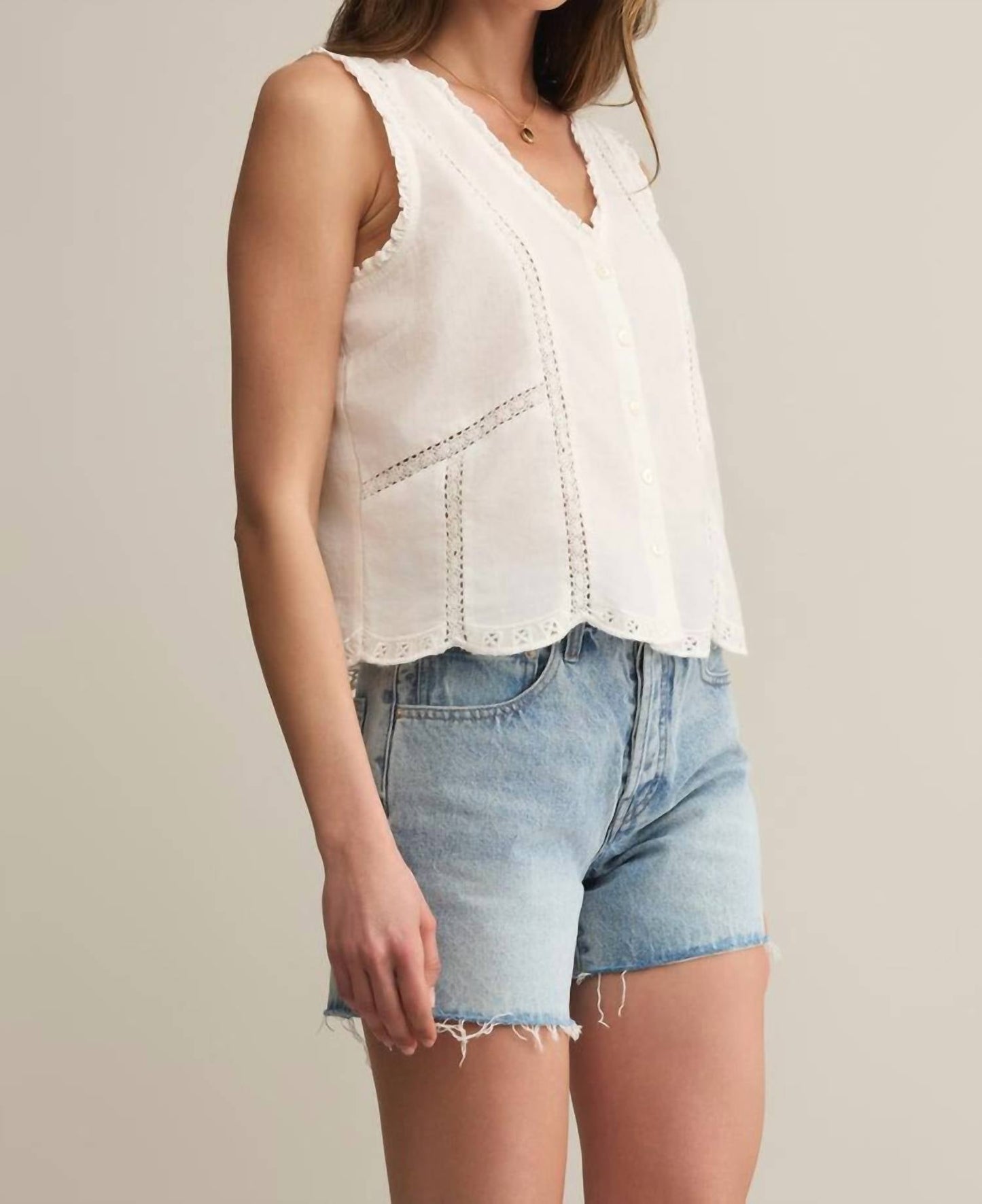 Z Supply - Tomi Embroidered Top