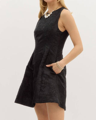Entro - Jacquard Mini Dress