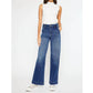 Kancan - High Rise Trouser Wide Leg Jeans