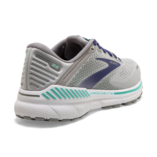 Tênis de corrida Brooks Adrenaline GTS 22 feminino em liga/azul