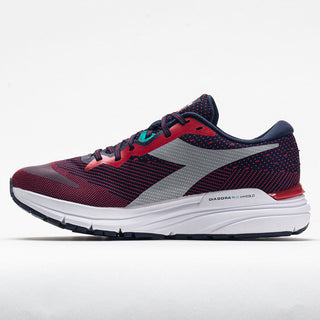 Tênis de corrida Diadora Mythos Blushield 6 masculino, azul Corsair/lichia