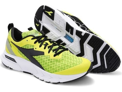 Tênis de corrida masculino Diadora Mythos Blushield Volo multicolorido