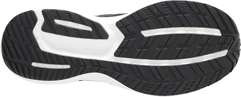 Tênis de corrida Saucony Triumph 19 masculino, preto/branco
