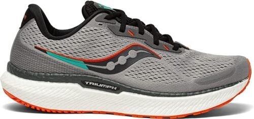 Tênis de corrida Saucony Triumph 19 masculino Alloy/FIRE