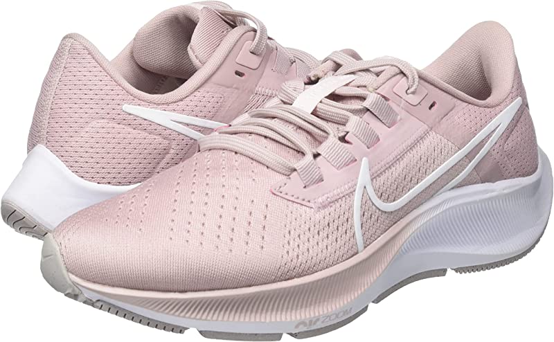 Tênis de corrida Nike Air Zoom Pegasus 38 feminino champanhe/branco