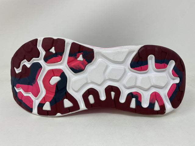 Tênis de corrida New Balance More v3 feminino, granada/rosa brilhante