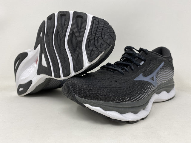 Tênis de corrida Mizuno Wave Sky 5 feminino, preto