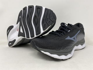 Tênis de corrida Mizuno Wave Sky 5 feminino, preto