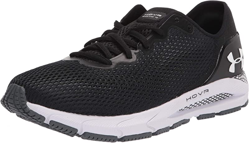Tênis de corrida Under Armour HOVR Sonic 4 masculino, preto/branco