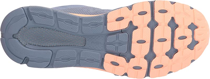 Tênis de corrida Under Armour HOVR Infinite 3 feminino, azul/pêssego, tamanho 11 B(M) EUA