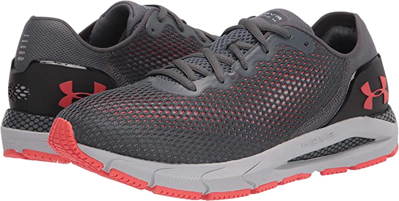 Tênis de corrida Under Armour HOVR Sonic 4 masculino cinza-claro