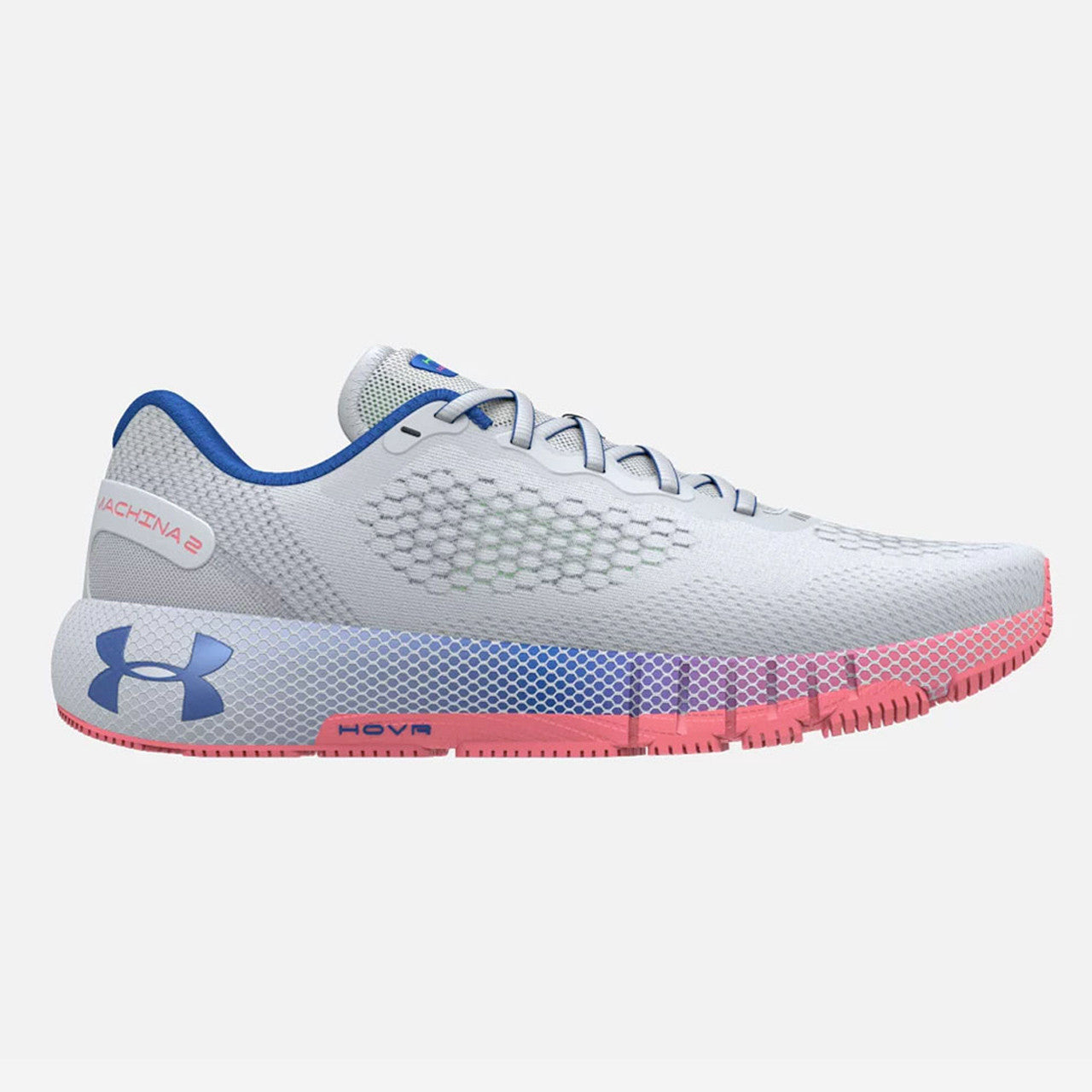 Tênis de corrida Under Armour HOVR Machina 2 feminino cinza/brilhante