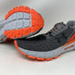 Tênis de corrida Under Armour HOVR Mega 2 Clone masculino, cinza/laranja, tamanho 9 D(M) EUA