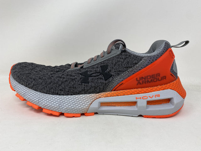 Tênis de corrida Under Armour HOVR Mega 2 Clone masculino, cinza/laranja, tamanho 9 D(M) EUA
