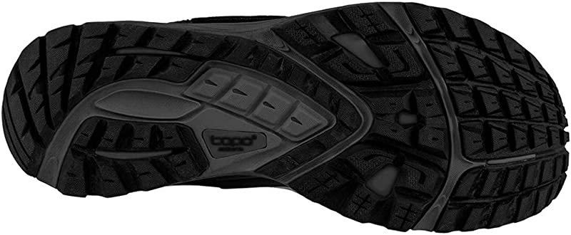 Tênis de corrida masculino Topo Athletic Rekovr, cor carvão/preto