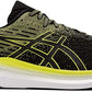 Tênis de corrida ASICS Evoride 2 masculino, preto/amarelo brilhante, tamanho 11, médio, EUA
