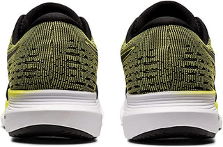 Tênis de corrida ASICS Evoride 2 masculino, preto/amarelo brilhante, tamanho 11,5, médio, EUA