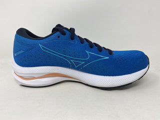 Tênis de corrida Mizuno Wave Rider 25 feminino, azul, tamanho 7 (M) EUA