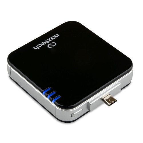 Carregador de bateria USB portátil de ultra-alta capacidade Naztech de 1800 mAh para dispositivos micro USB